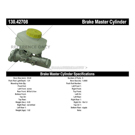 2001 Infiniti Q45 Brake Master Cylinder 3