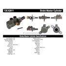2014 Nissan Rogue Select Brake Master Cylinder 8