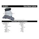 1987 Isuzu Trooper Brake Master Cylinder 3