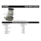 2001 Isuzu Vehicross Brake Master Cylinder 3