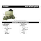 1996 Toyota Avalon Brake Master Cylinder 3