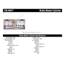 2000 Lexus ES300 Brake Master Cylinder 3