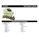 2000 Lexus LS400 Brake Master Cylinder 8