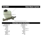 Centric Parts 130.44035 Brake Master Cylinder 3