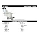 2012 Toyota Avalon Brake Master Cylinder 3