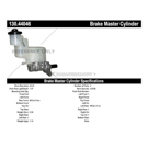 2011 Toyota Camry Brake Master Cylinder 3