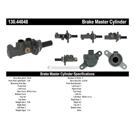 Centric Parts 130.44048 Brake Master Cylinder 8