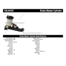 1983 Toyota Corolla Brake Master Cylinder 3