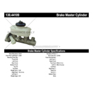 1987 Toyota Corolla Brake Master Cylinder 3