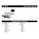 2009 Pontiac Vibe Brake Master Cylinder 3