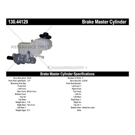 2011 Toyota Matrix Brake Master Cylinder 3