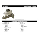 Centric Parts 130.44216 Brake Master Cylinder 3