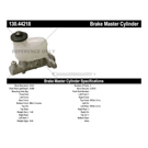 1994 Toyota Celica Brake Master Cylinder 3