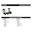 1975 Toyota Pick-up Truck Brake Master Cylinder 3