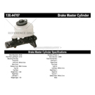 1989 Toyota 4Runner Brake Master Cylinder 3