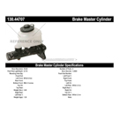 1992 Toyota 4Runner Brake Master Cylinder 3