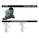 2000 Toyota 4Runner Brake Master Cylinder 3