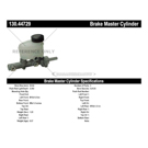 2000 Toyota Tundra Brake Master Cylinder 3