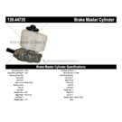 2004 Toyota Tundra Brake Master Cylinder 3