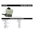 2007 Toyota Tacoma Brake Master Cylinder 3