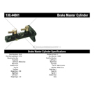 1987 Toyota Van Brake Master Cylinder 3