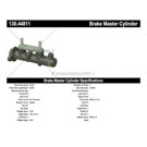 Centric Parts 130.44811 Brake Master Cylinder 3