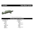 2003 Toyota Sienna Brake Master Cylinder 3