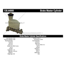 2000 Toyota RAV4 Brake Master Cylinder 3