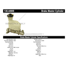 2000 Toyota RAV4 Brake Master Cylinder 3