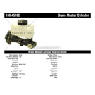 Centric Parts 130.45102 Brake Master Cylinder 3