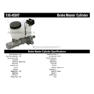 1996 Mazda MX-6 Brake Master Cylinder 3