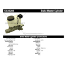 Centric Parts 130.45208 Brake Master Cylinder 3