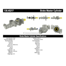 Centric Parts 130.45217 Brake Master Cylinder 8