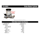 2000 Mazda Miata Brake Master Cylinder 3