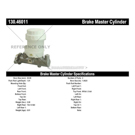 Centric Parts 130.46011 Brake Master Cylinder 3