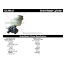 Centric Parts 130.46025 Brake Master Cylinder 3