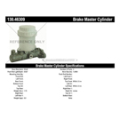 2000 Mitsubishi Montero Sport Brake Master Cylinder 3