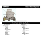 2004 Mitsubishi Lancer Brake Master Cylinder 3