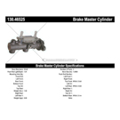 2003 Mitsubishi Outlander Brake Master Cylinder 3