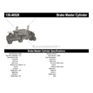 2004 Mitsubishi Outlander Brake Master Cylinder 3