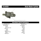 2017 Mitsubishi Lancer Brake Master Cylinder 3