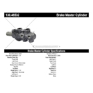 Centric Parts 130.46532 Brake Master Cylinder 3