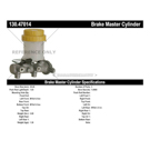1990 Subaru Legacy Brake Master Cylinder 3