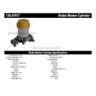 1996 Subaru Impreza Brake Master Cylinder 8
