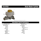 2006 Saab 9-2X Brake Master Cylinder 3