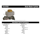 2005 Saab 9-2X Brake Master Cylinder 3