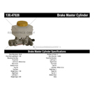 Centric Parts 130.47026 Brake Master Cylinder 3