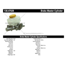 2007 Subaru Outback Brake Master Cylinder 3