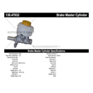 2012 Subaru Outback Brake Master Cylinder 3