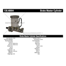 1990 Geo Tracker Brake Master Cylinder 3
